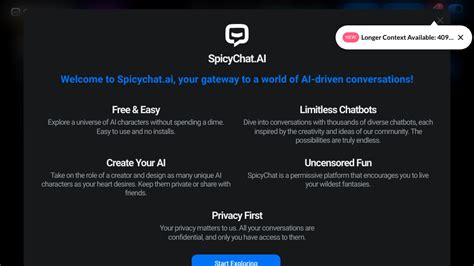 spicy chai ai|Welcome to SpicyChat.AI 